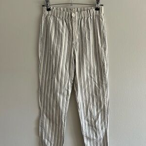 John Galt Black and White Cropped Pants Sz XXS